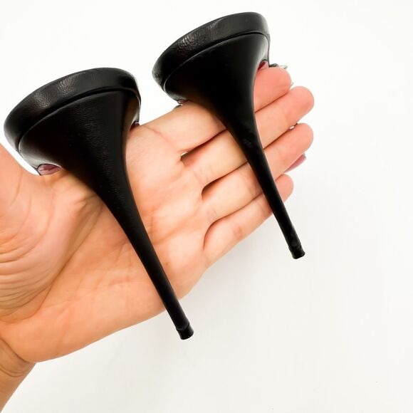 Christian Louboutin Martha Spike Accents100 Heels Mules EU 39.5 US 9.5 - Picture 11 of 12